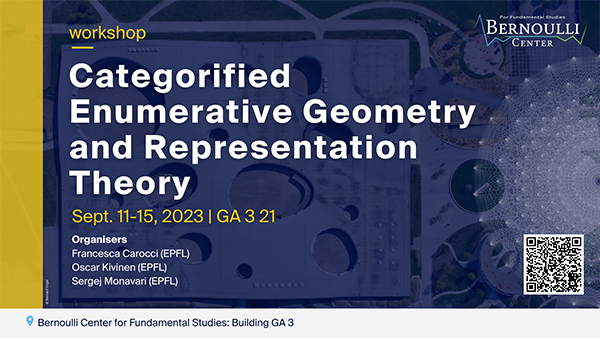 Categorified Enumerative Geometry and Representation Theory 600px
