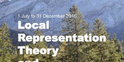 Local representation theory and simple groups